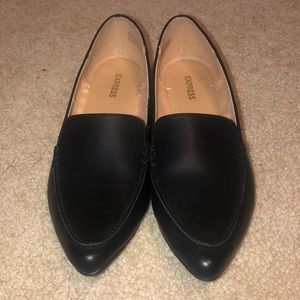 Express Black Loafers